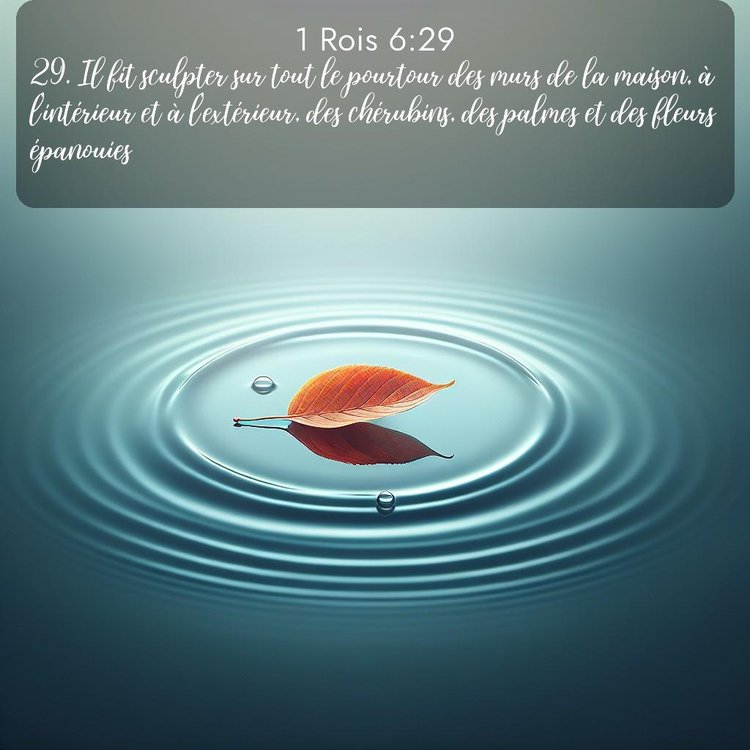 Segond 1 Rois 6:29