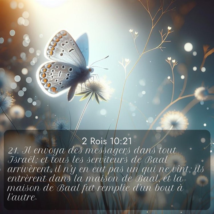 Segond 2 Rois 10:21