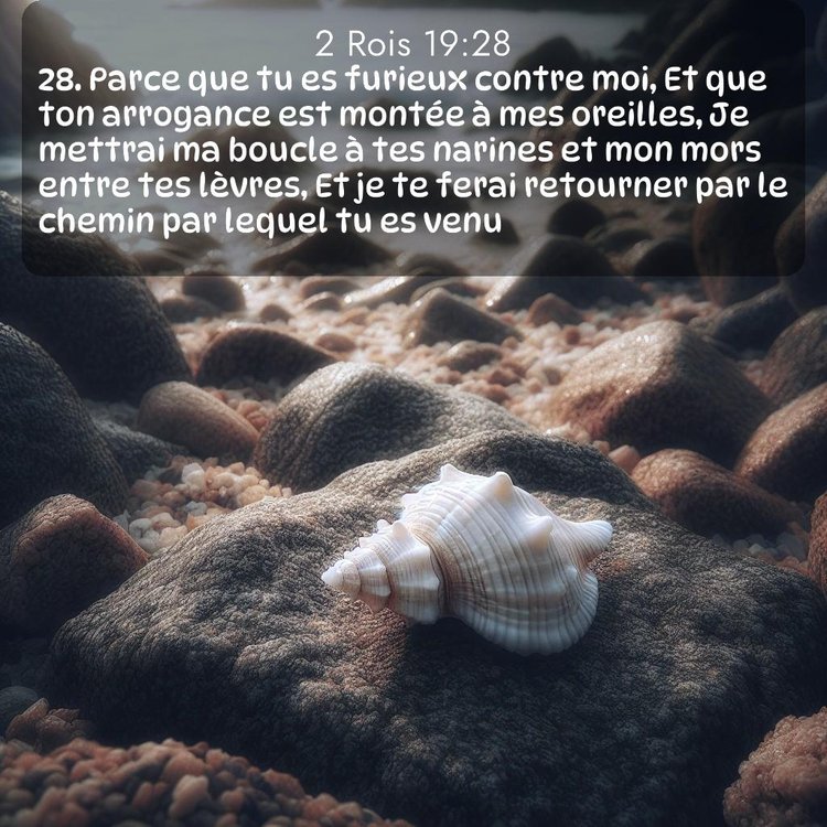 Segond 2 Rois 19:28