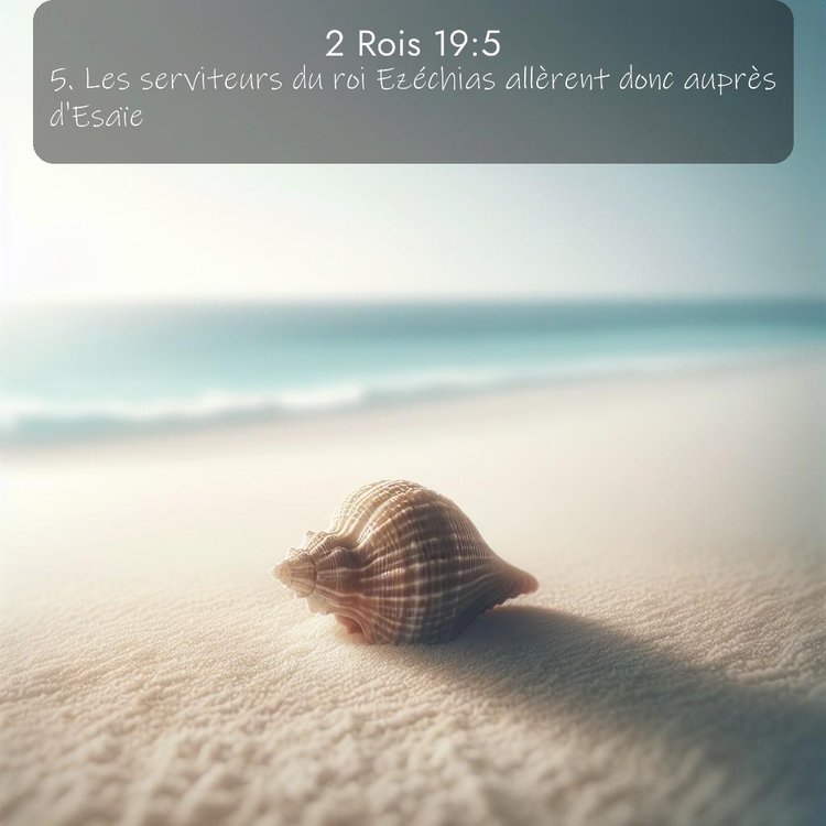 Segond 2 Rois 19:5