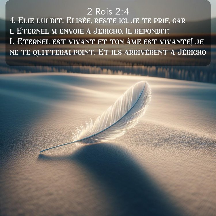 Segond 2 Rois 2:4