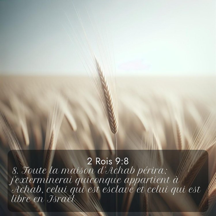 Segond 2 Rois 9:8