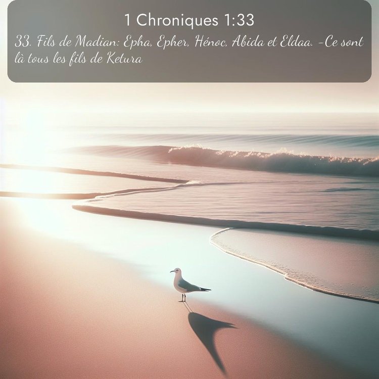 Segond 1 Chroniques 1:33