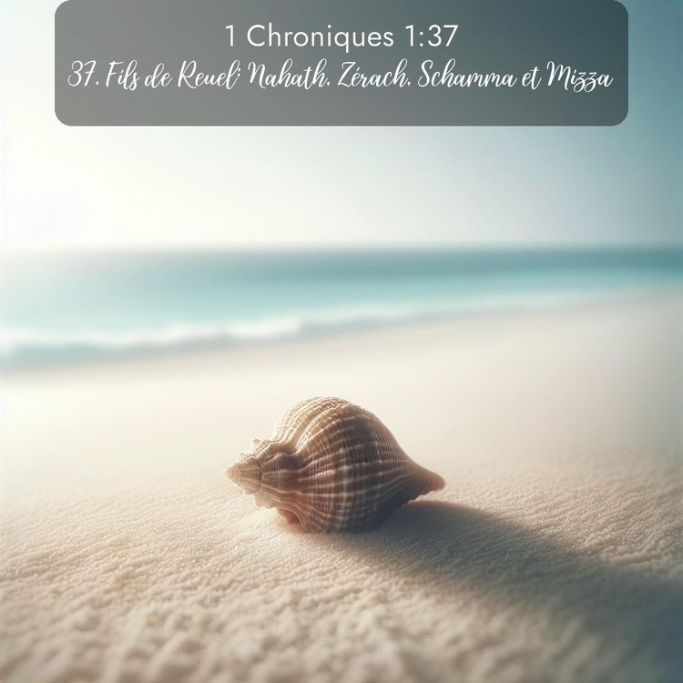 Segond 1 Chroniques 1:37