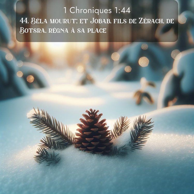 Segond 1 Chroniques 1:44