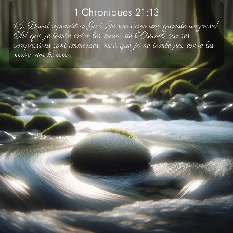 Segond 1 Chroniques 21:13