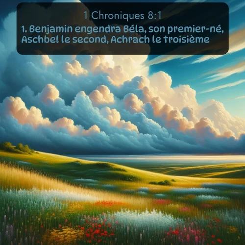 Segond 13 8:1
