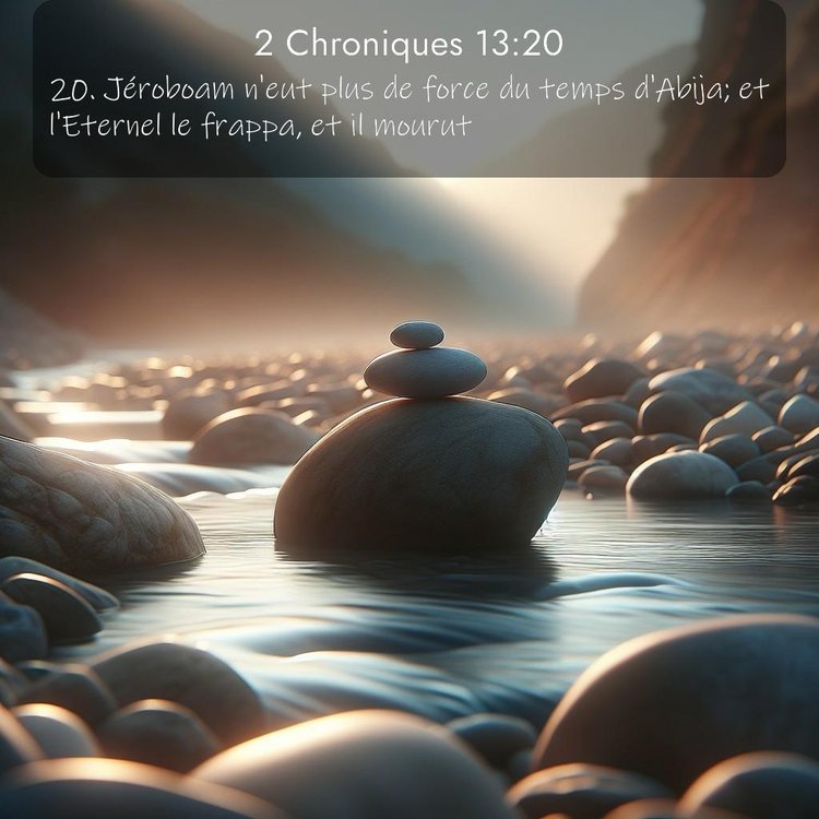 Segond 2 Chroniques 13:20