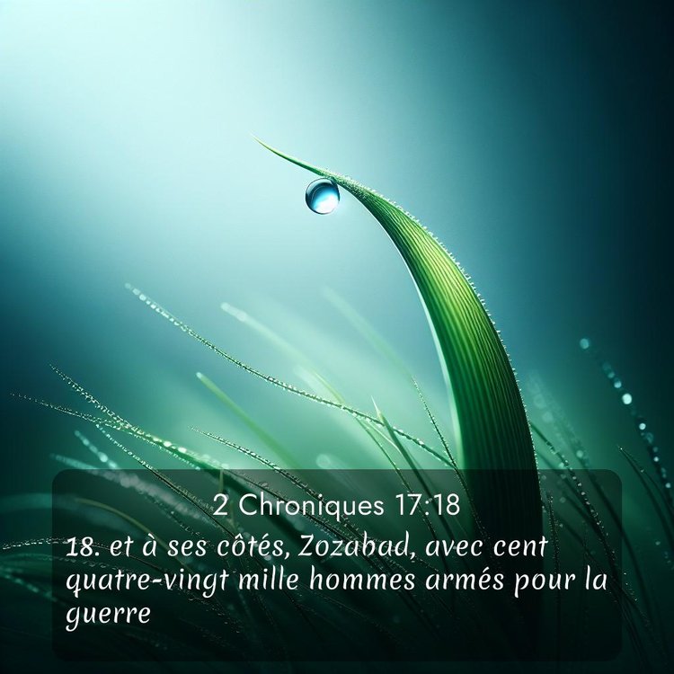 Segond 2 Chroniques 17:18