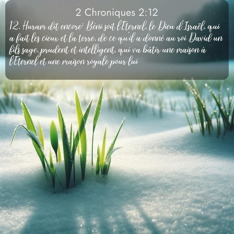 image nature avec verset biblique de la Bible