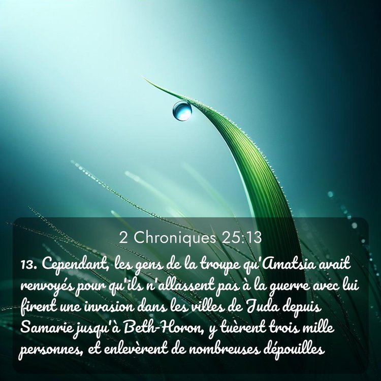image nature avec verset biblique de la Bible