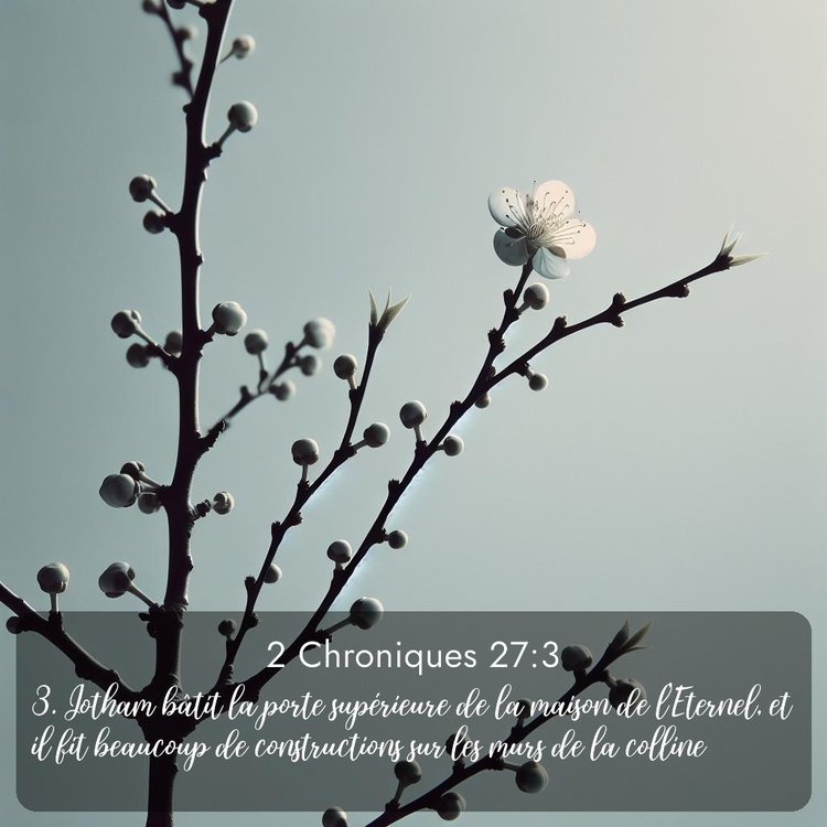 image nature avec verset biblique de la Bible