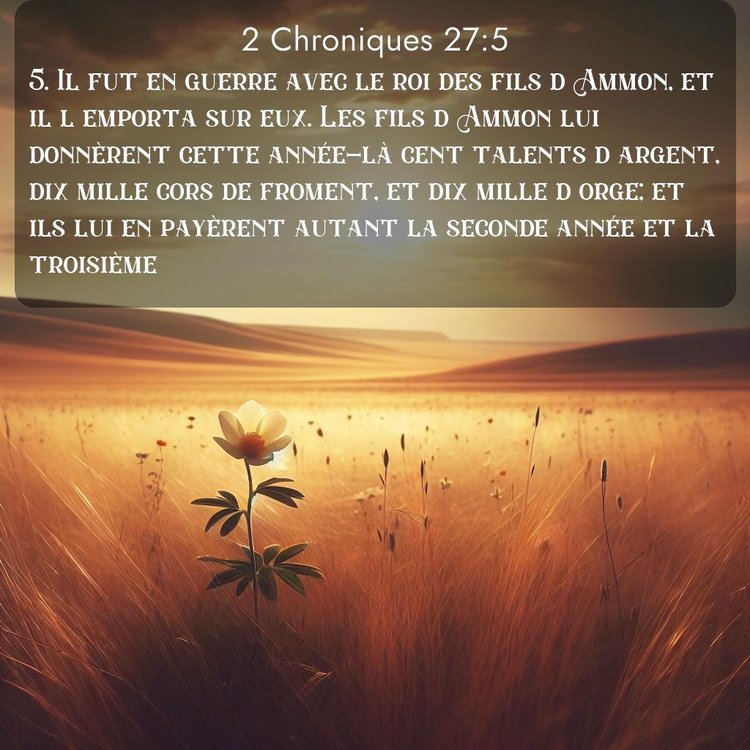 image nature avec verset biblique de la Bible