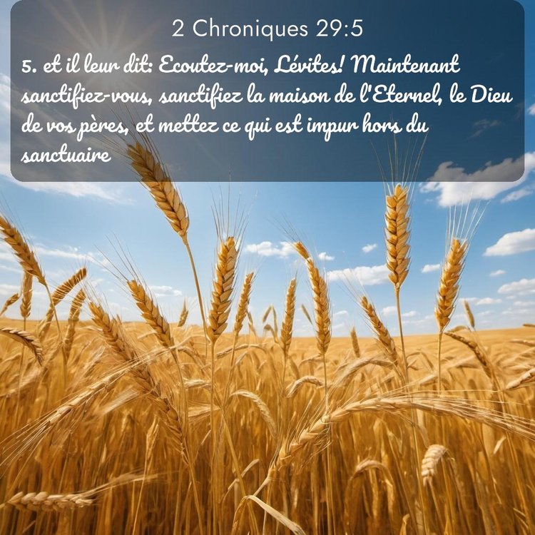 image nature avec verset biblique de la Bible