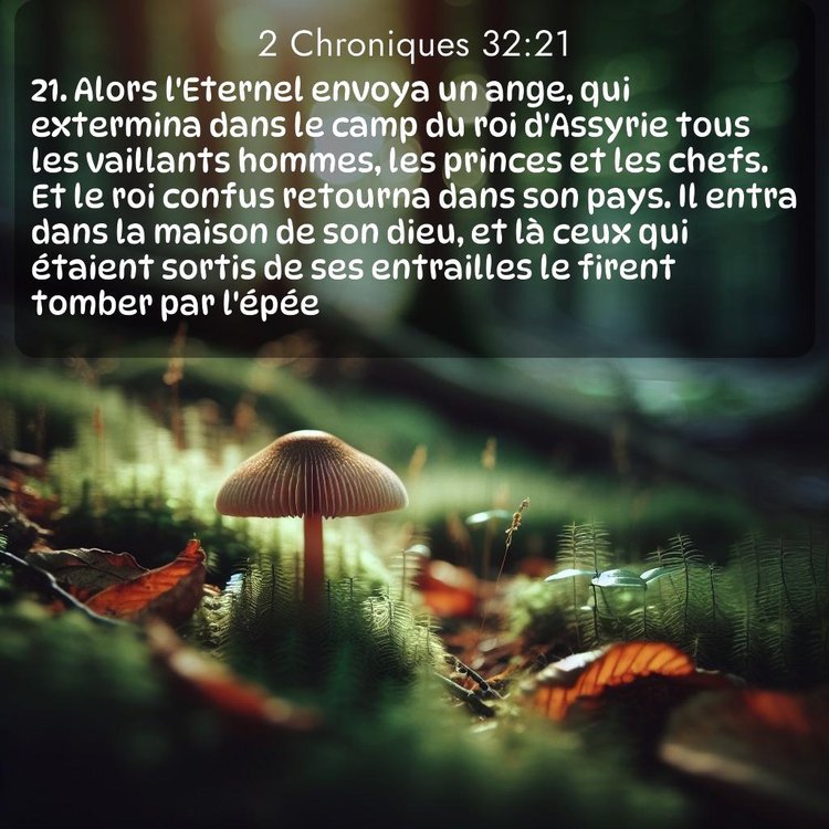 Segond 2 Chroniques 32:21