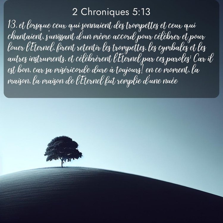 image nature avec verset biblique de la Bible