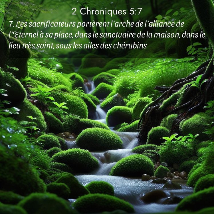 image nature avec verset biblique de la Bible
