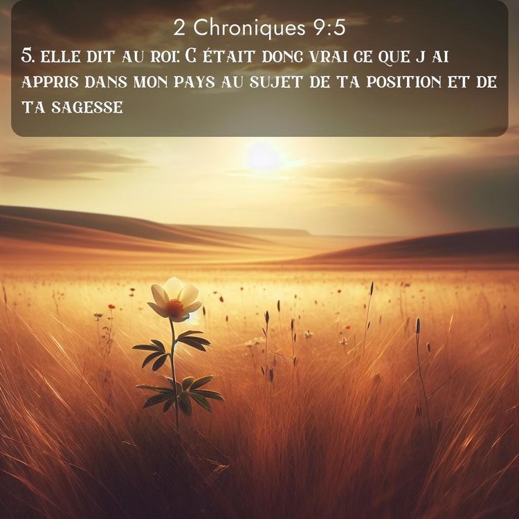 image nature avec verset biblique de la Bible
