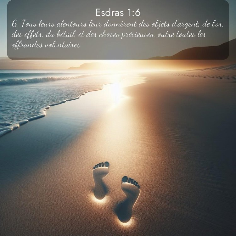 Segond Esdras 1:6