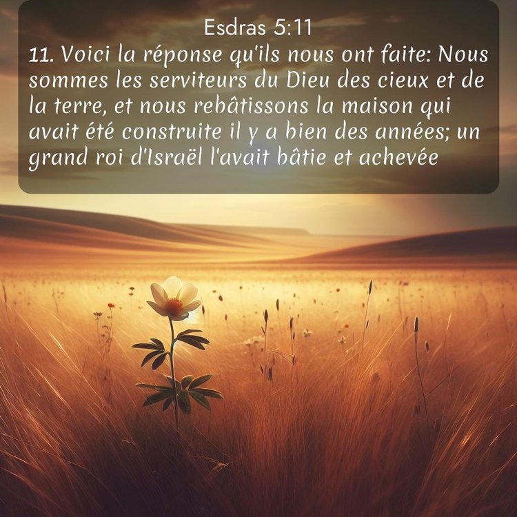image nature avec verset biblique de la Bible