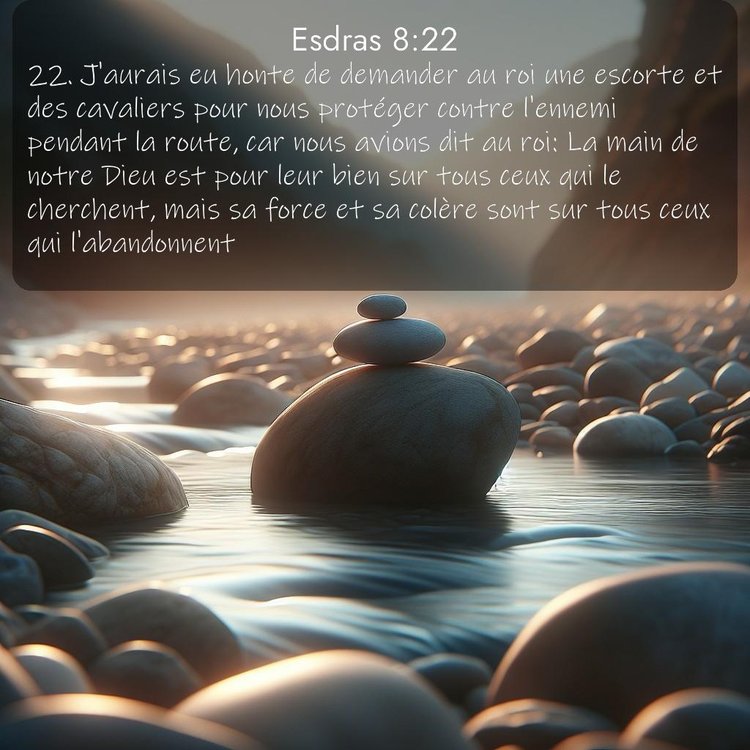 Segond Esdras 8:22