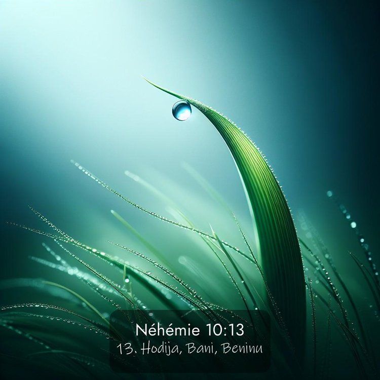 Segond Néhémie 10:13