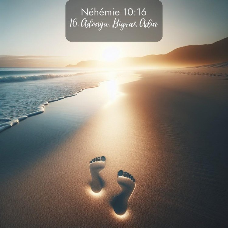 Segond Néhémie 10:16