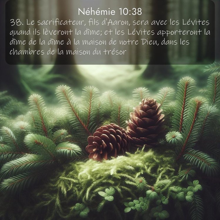 Segond Néhémie 10:38