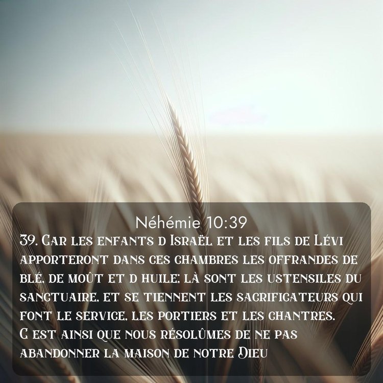 image nature avec verset biblique de la Bible