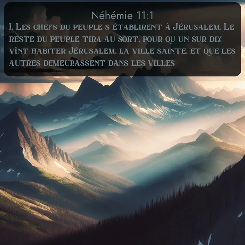 Segond 16 11:1