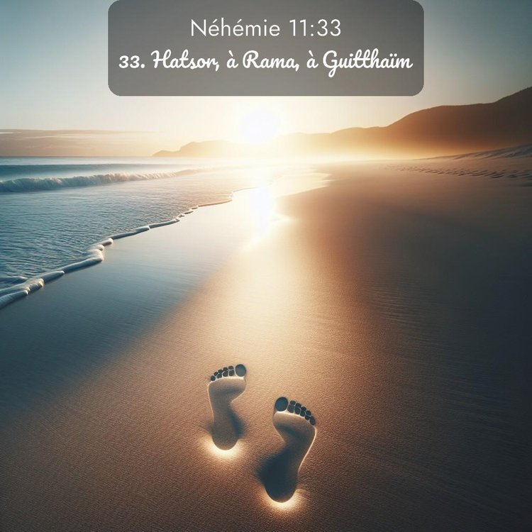 Segond Néhémie 11:33