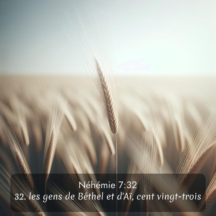 Segond Néhémie 7:32