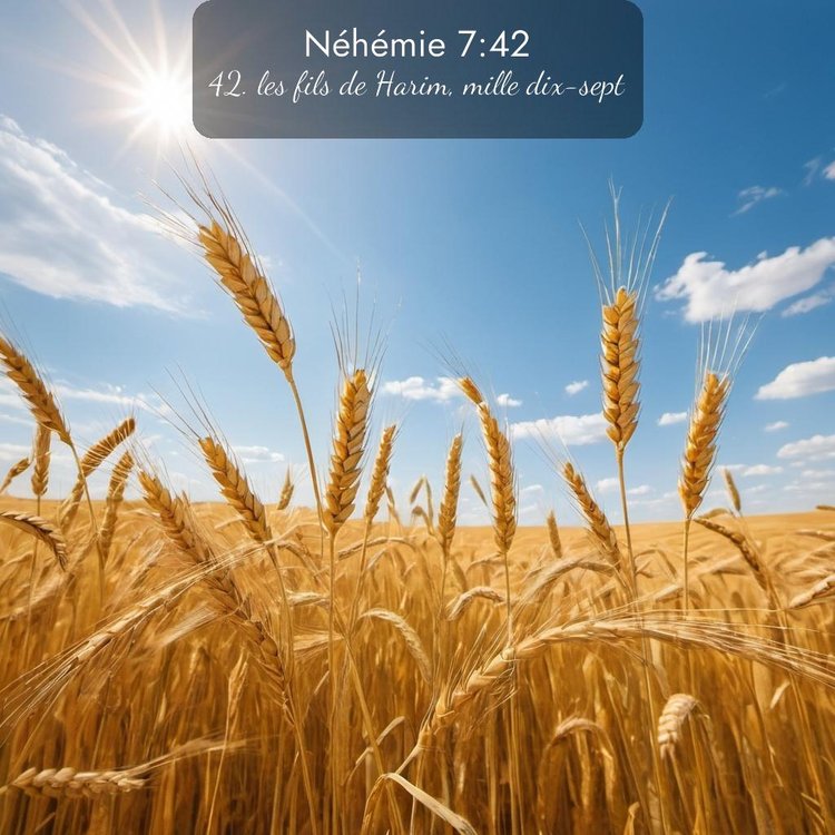 Segond Néhémie 7:42