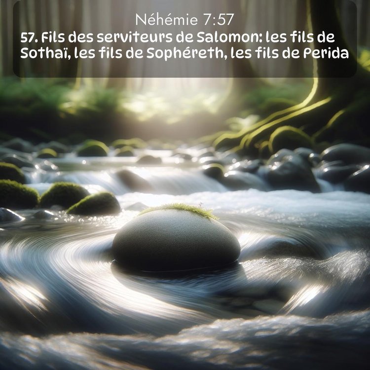 Segond Néhémie 7:57