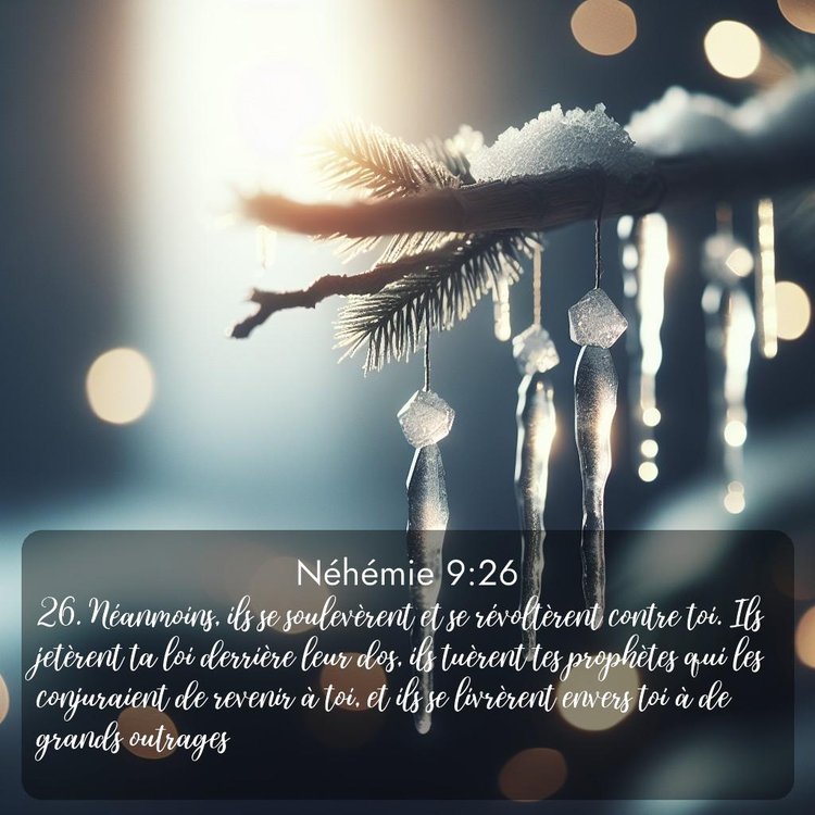 Segond Néhémie 9:26