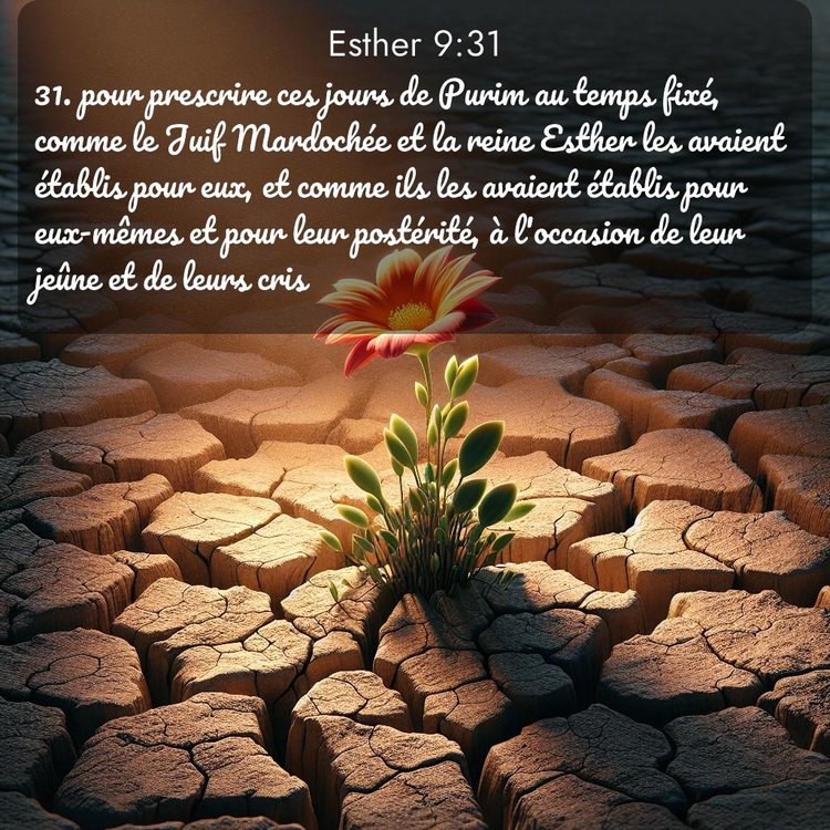 image nature avec verset biblique de la Bible