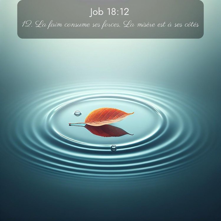 image nature avec verset biblique de la Bible