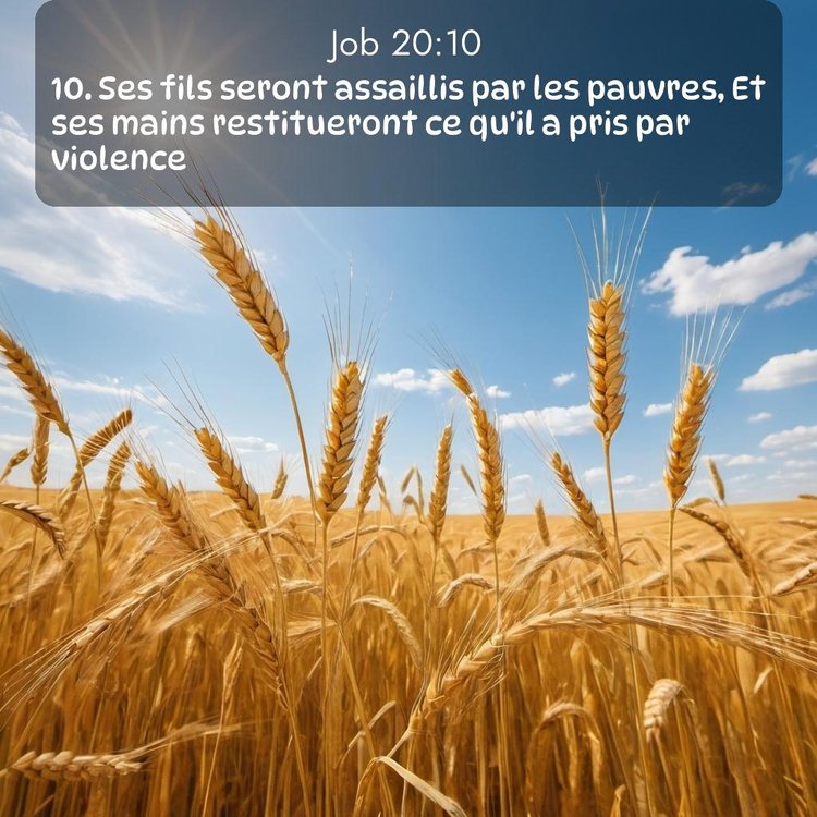 image nature avec verset biblique de la Bible