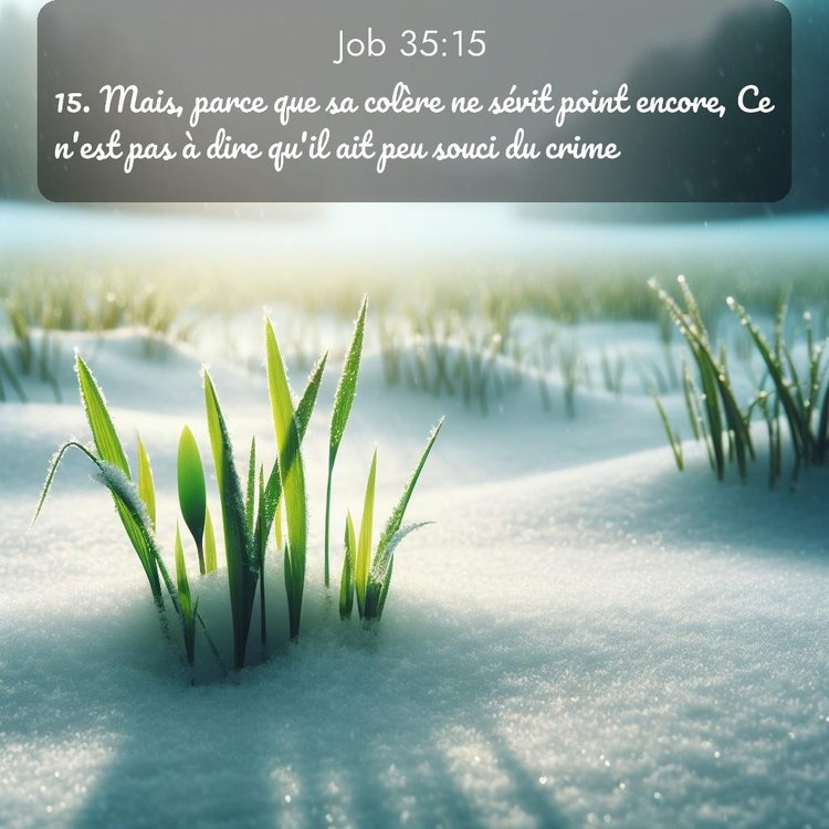 image nature avec verset biblique de la Bible