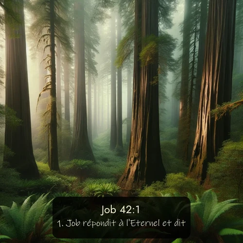 Segond 18 42:1