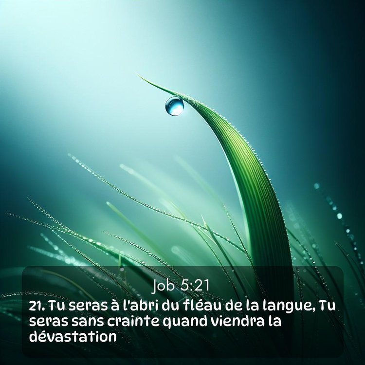 image nature avec verset biblique de la Bible