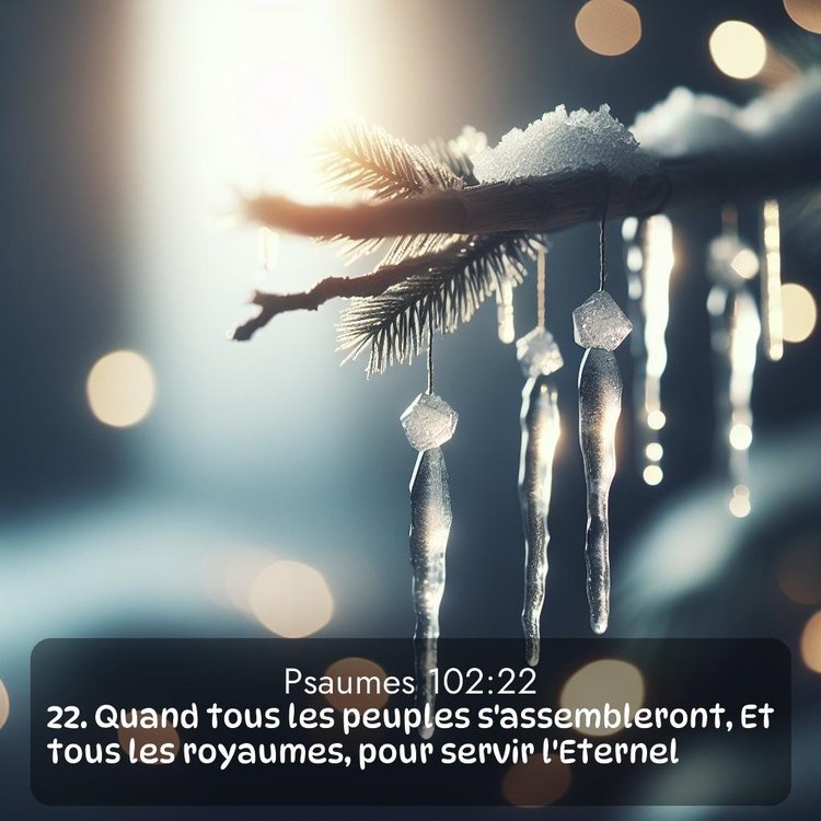 Segond Psaumes 102:22