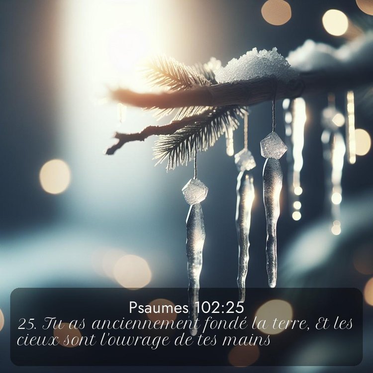 Segond Psaumes 102:25