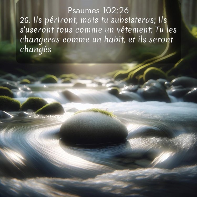 image nature avec verset biblique de la Bible