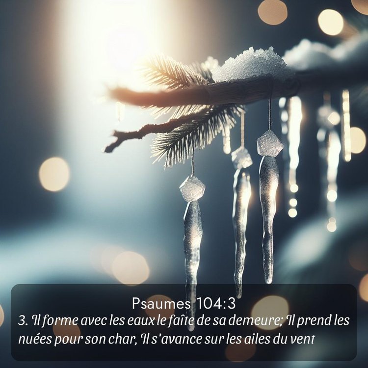 image nature avec verset biblique de la Bible