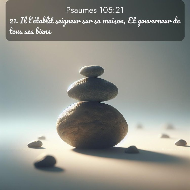 Segond Psaumes 105:21