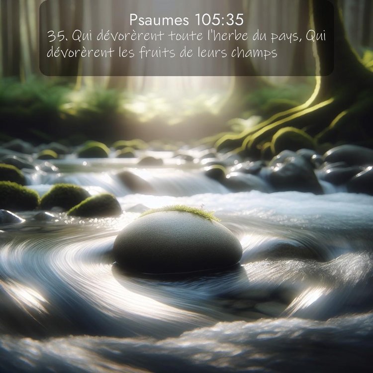 image nature avec verset biblique de la Bible