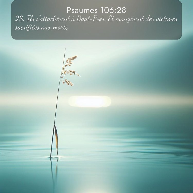 image nature avec verset biblique de la Bible