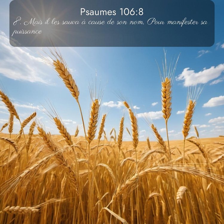 image nature avec verset biblique de la Bible