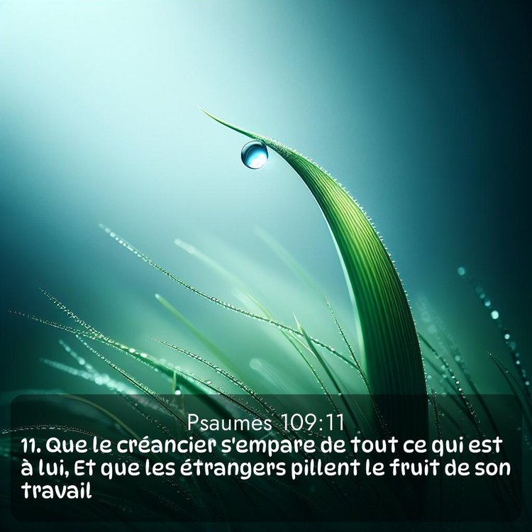 image nature avec verset biblique de la Bible
